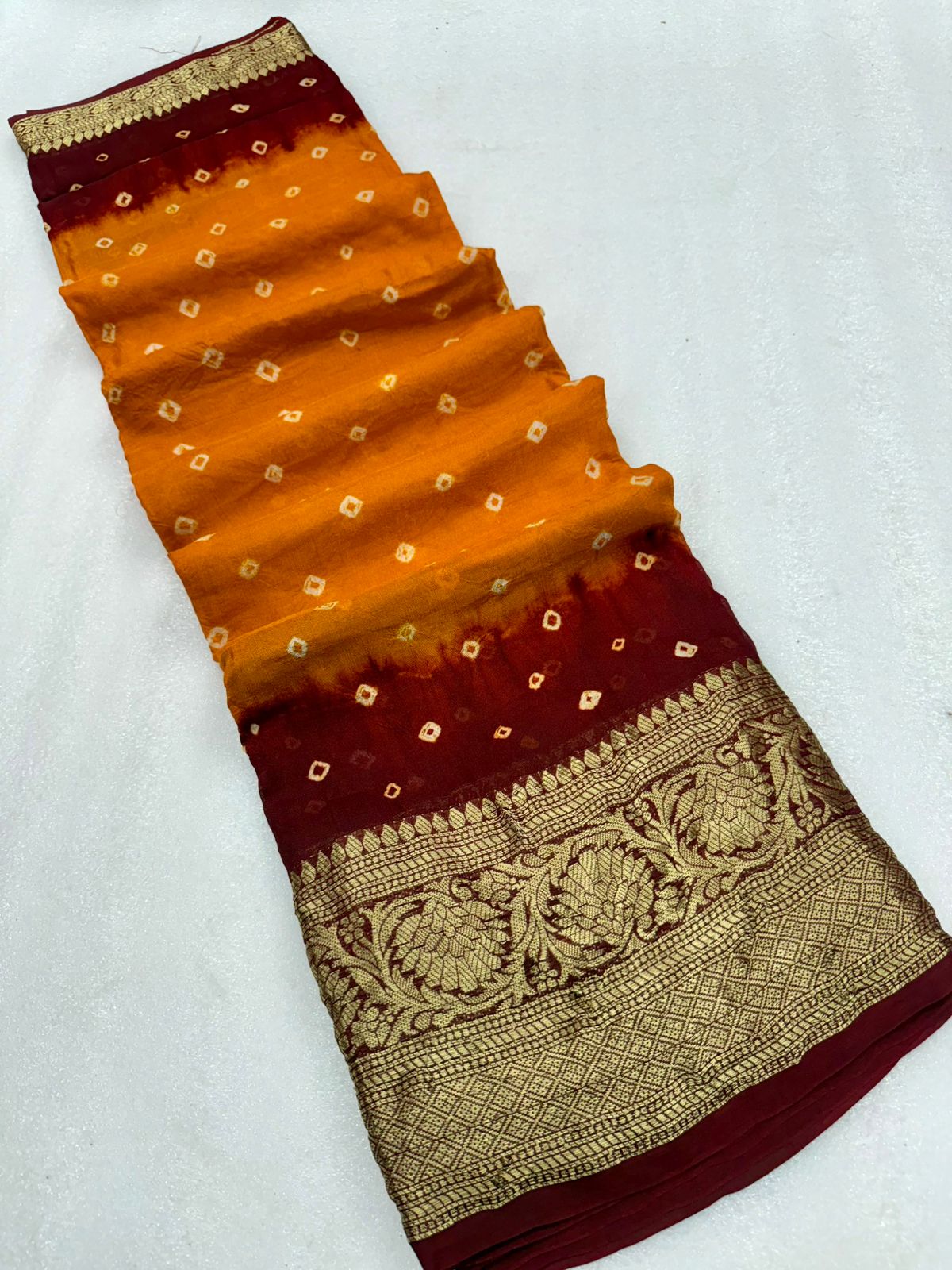 New Kanjivaram Bandhani