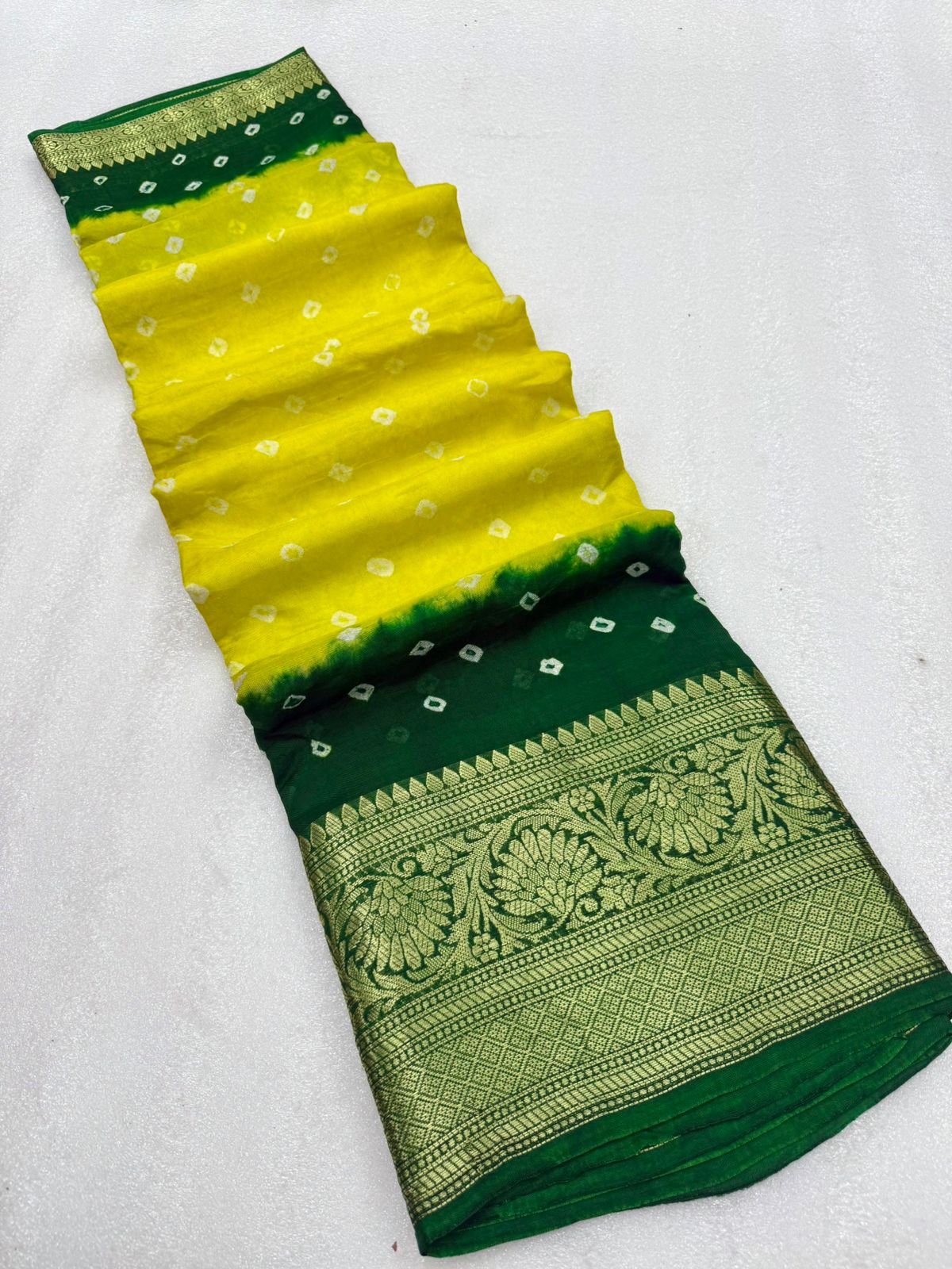 New Kanjivaram Bandhani