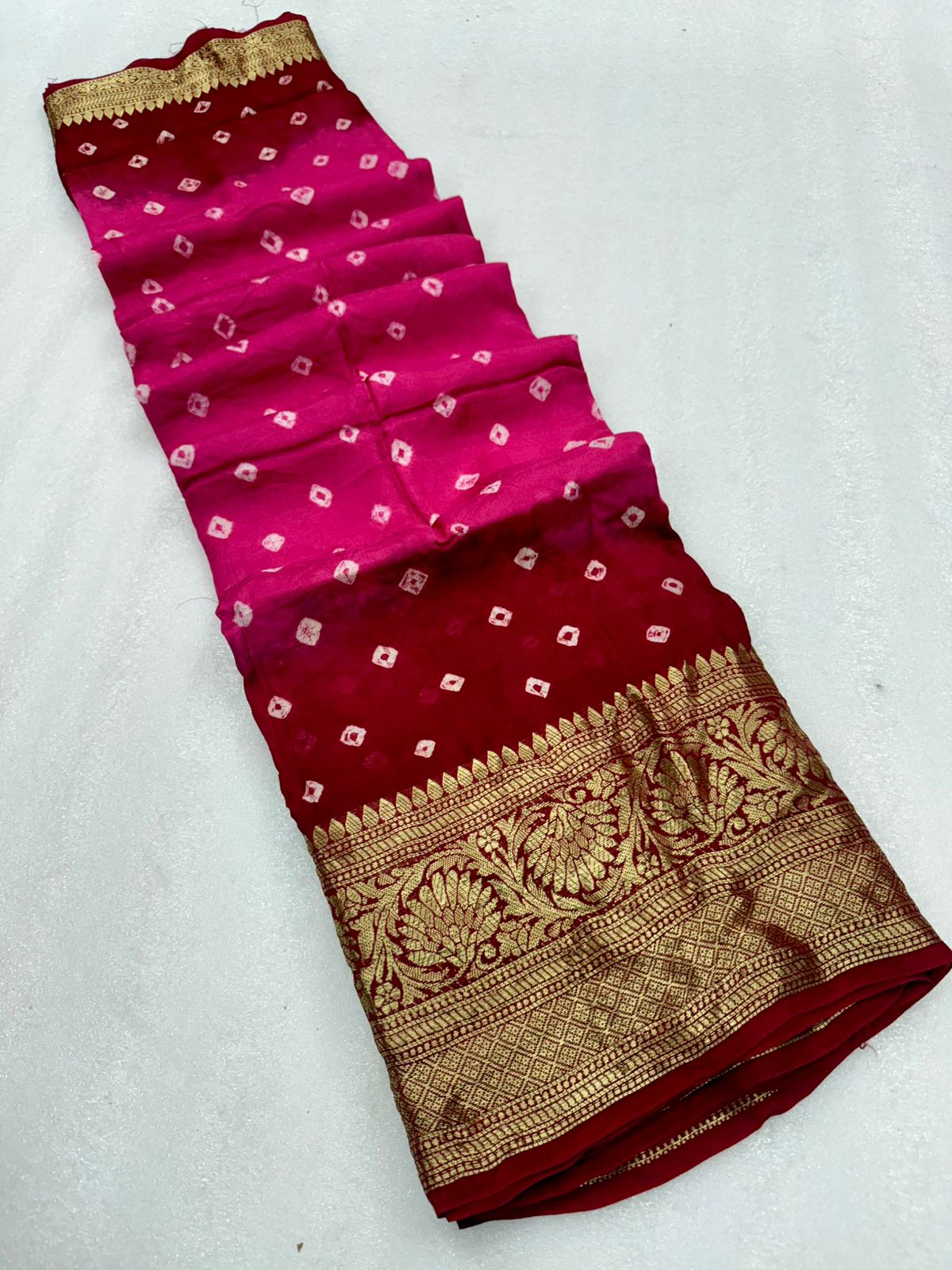 New Kanjivaram Bandhani