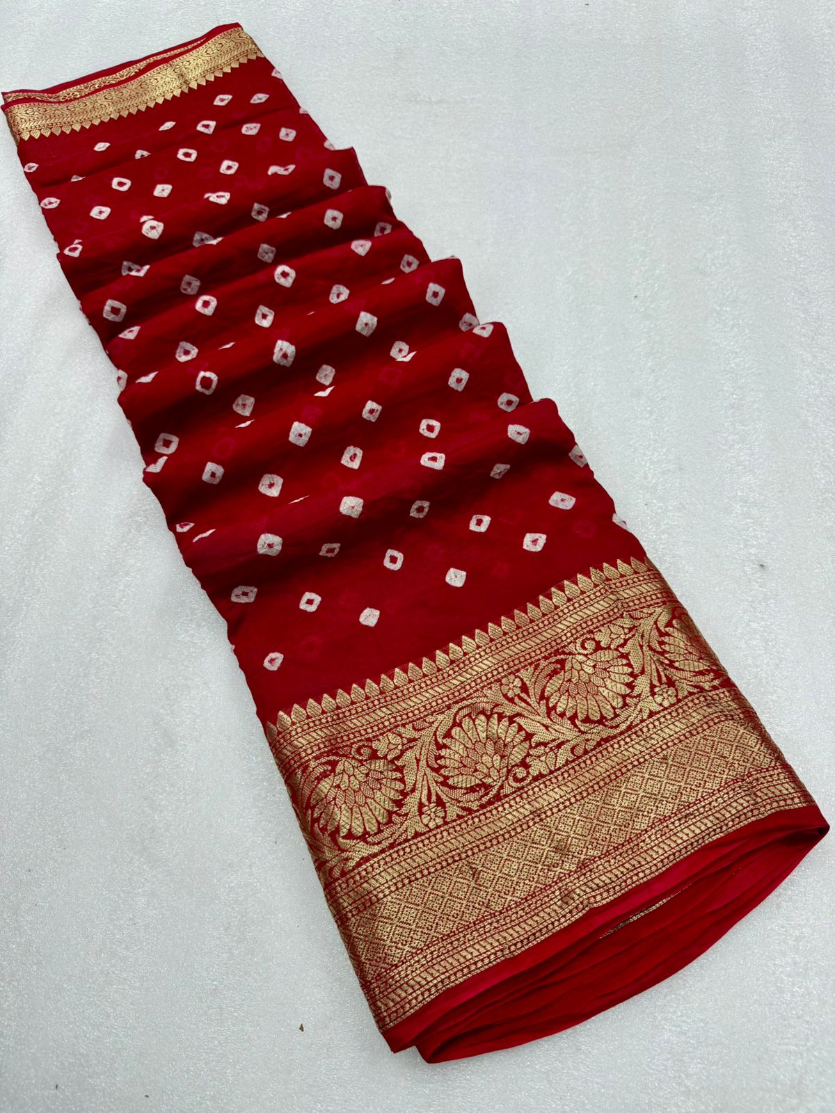 New Kanjivaram Bandhani