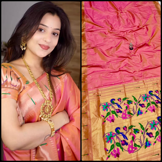 Beautiful Gauri Muniyaa Paithani