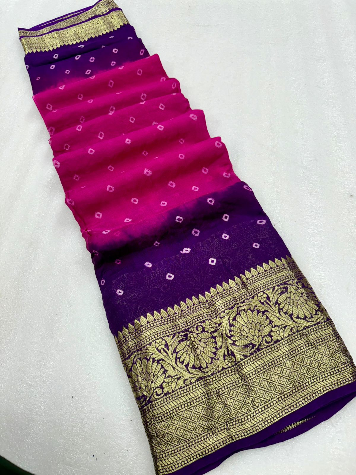 New Kanjivaram Bandhani