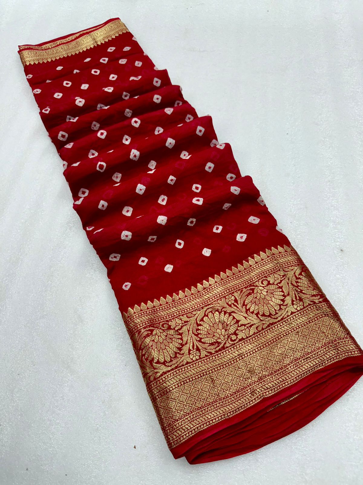 New Kanjivaram Bandhani