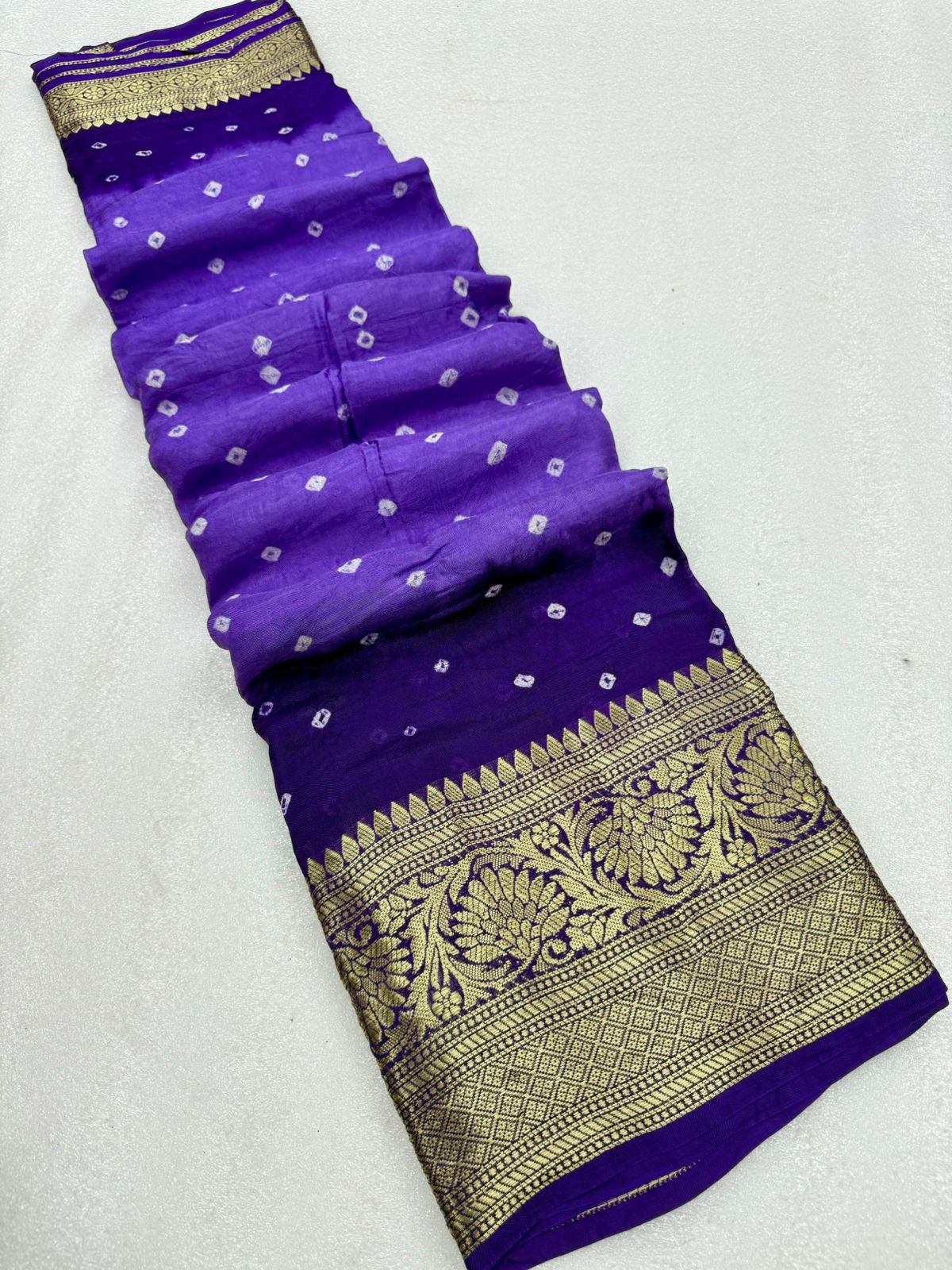 New Kanjivaram Bandhani