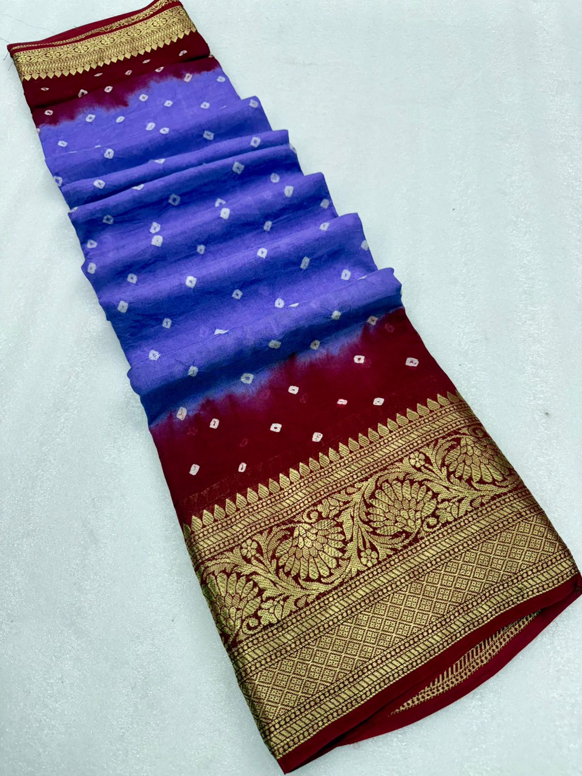 New Kanjivaram Bandhani