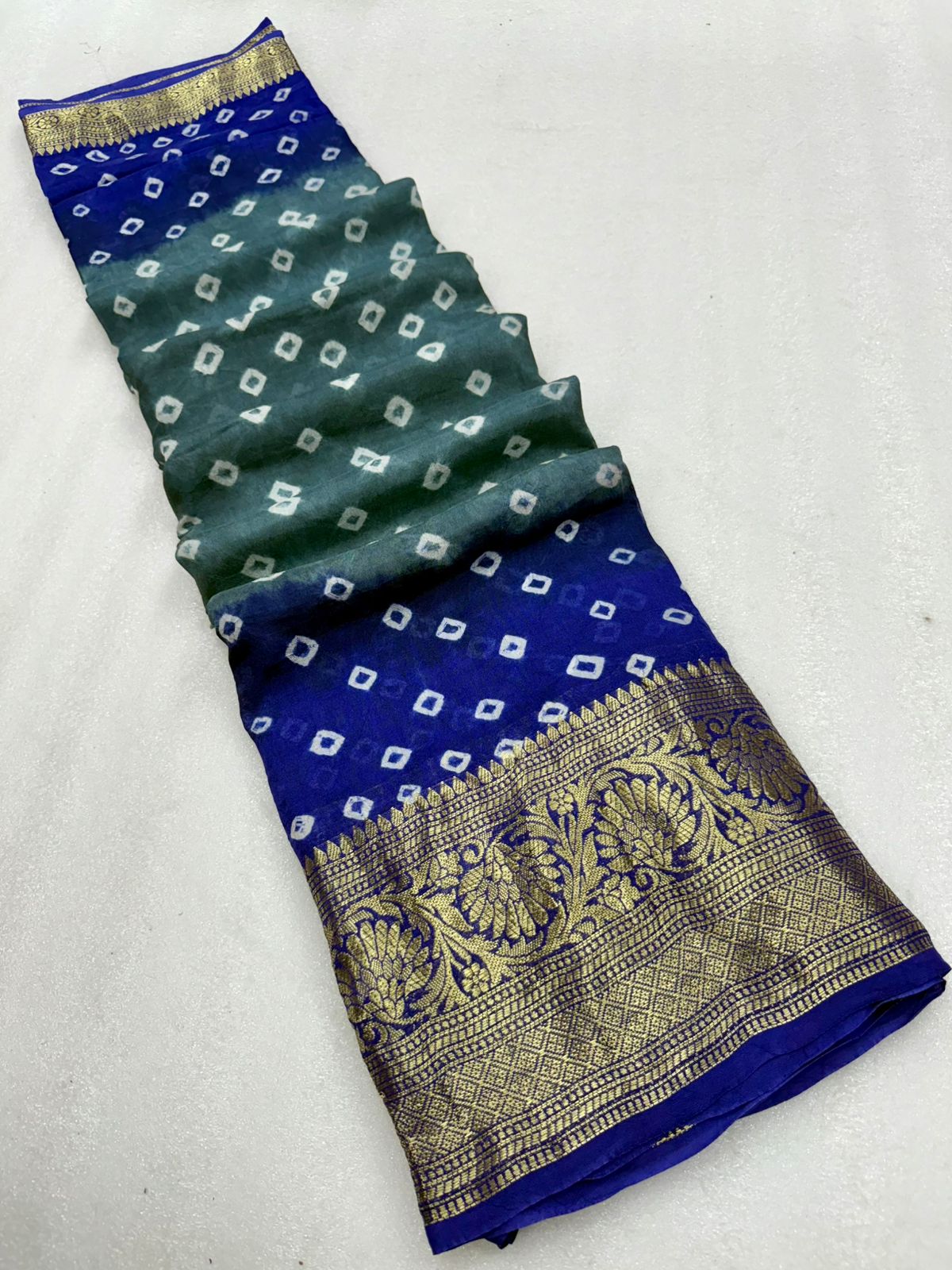 New Kanjivaram Bandhani