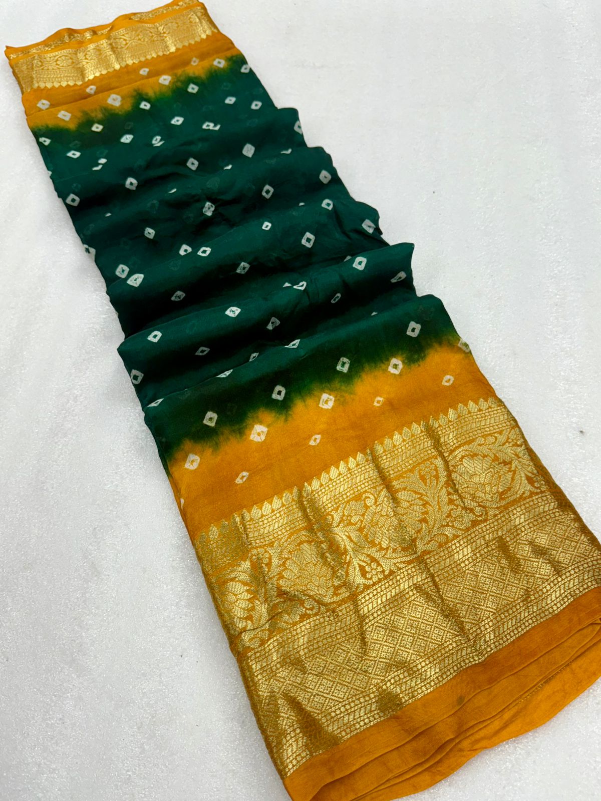 New Kanjivaram Bandhani