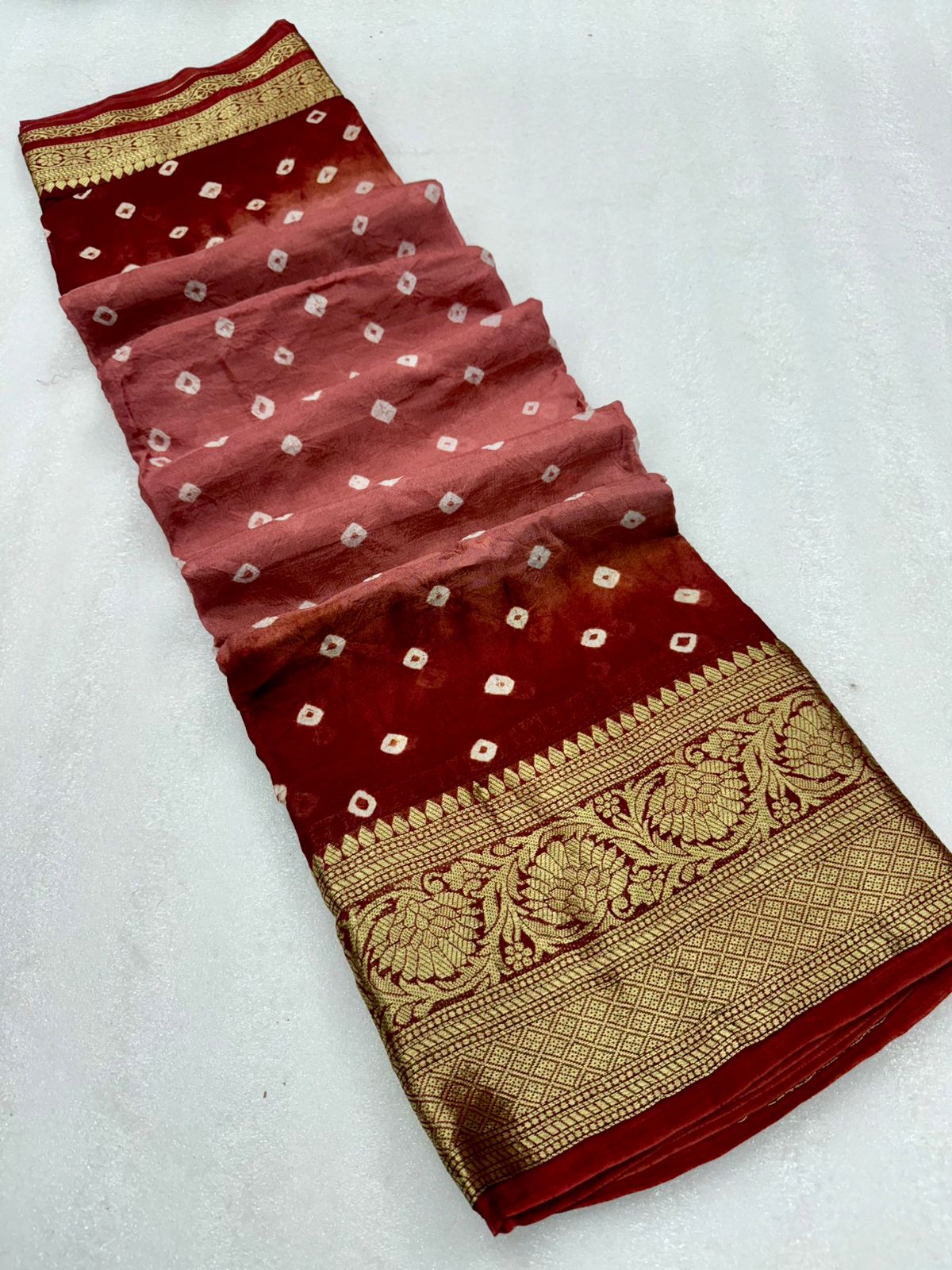 New Kanjivaram Bandhani